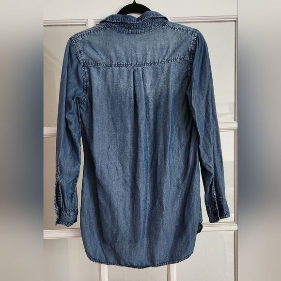 Cloth & Stone Denim Shirt - Picture 4 of 9